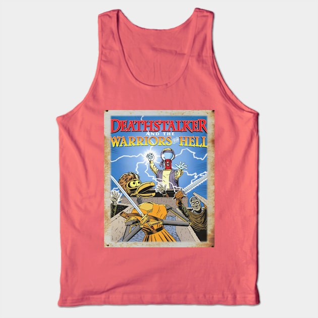 Mystery Science Rusty Barn Sign 3000 - Deathstalker Tank Top by Starbase79